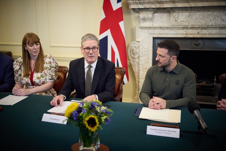стармер, зеленский, украина, великобритания