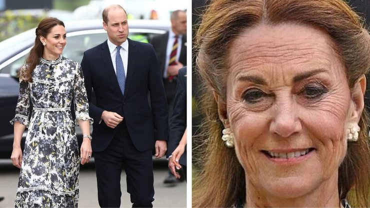 Кейт Миддлтон, FaceApp, приложение