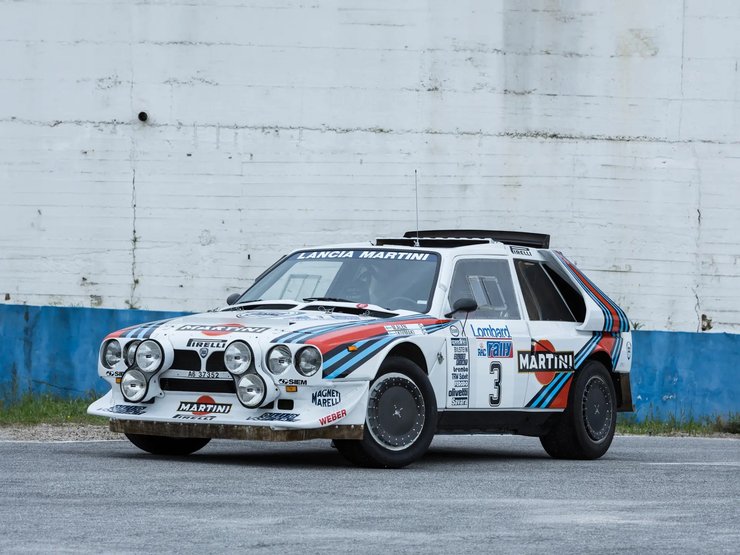 Lancia Delta S4, колекція авто, ретро авто