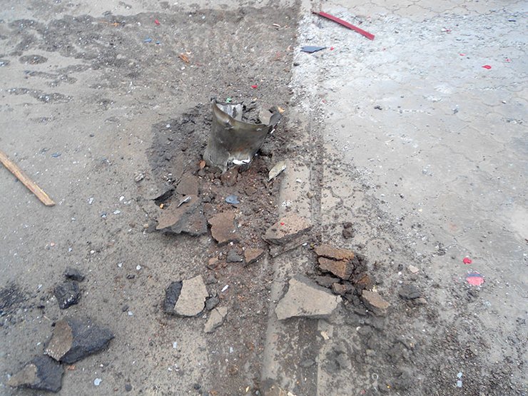 Обстрел мариуполь