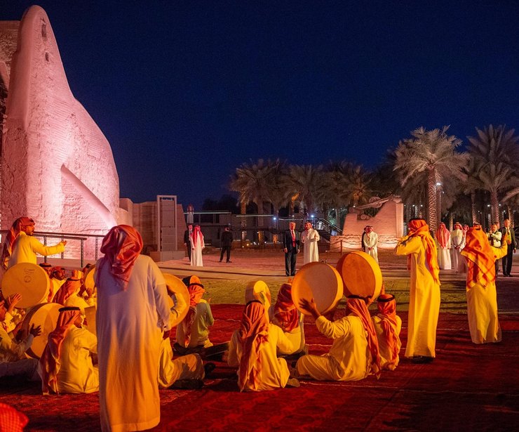 дональд трамп саудовская аравия принц бин салман