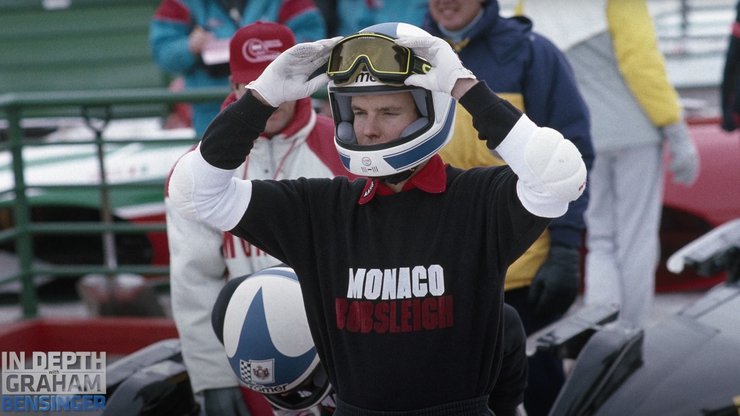 Князь Альбер, монако, бобслей