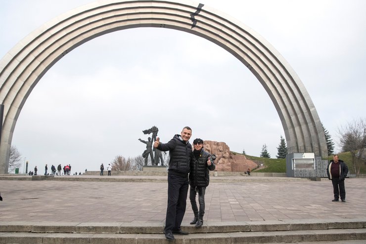 Scorpions, Виталий Кличко, Клаус Майне