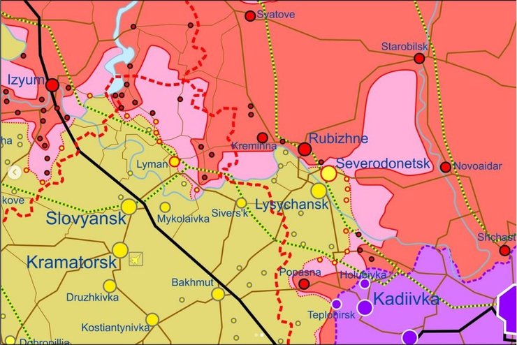 карта бойових дій, війна в Україні, карта бойових дій україна