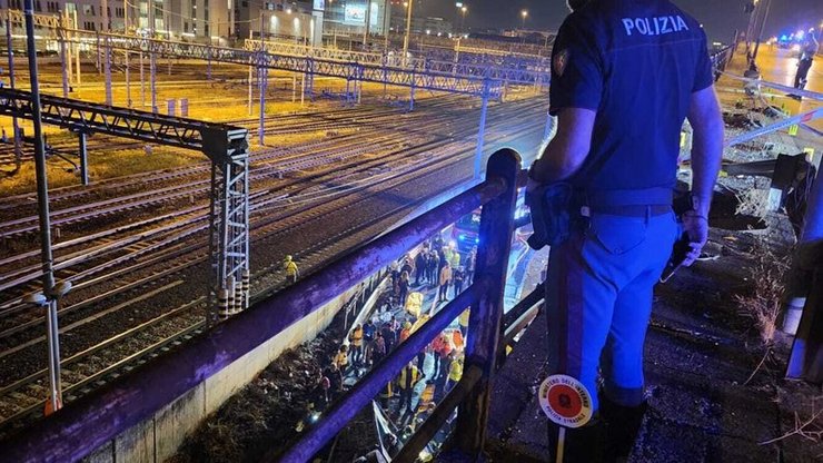 Автобус с украинцами венеция