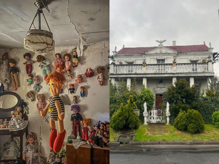Дом с куклами, дом, куклы, игрушки, жуткое место, жуткий дом, проклятие, заброшенный дом,