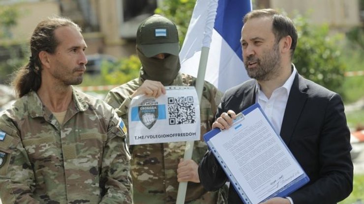 Илья Пономарев Ирпенская декларация партизаны легион Россия оппозиция