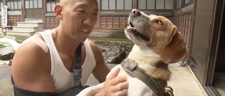 В Японии появилось курьезное видео с историей о монахе и беглеце