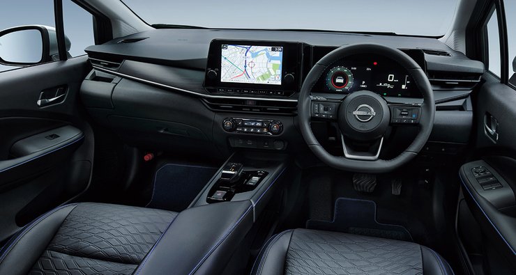 салон Nissan Note Autech, Nissan Note 2024, Nissan Note, Nissan Note, новый Nissan Note