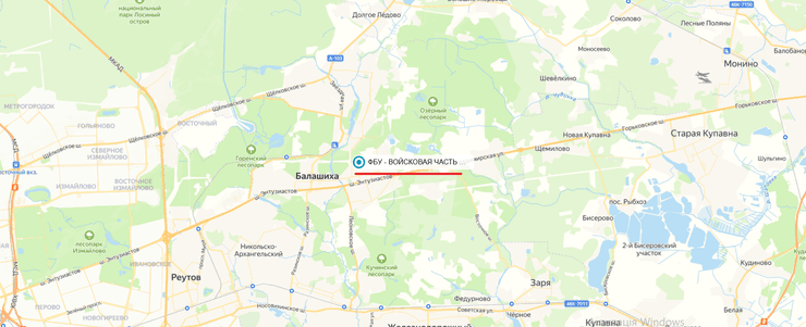 Військова частина 64178 на мапі