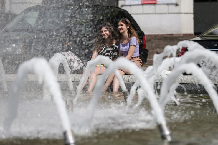 жара, лето, украина