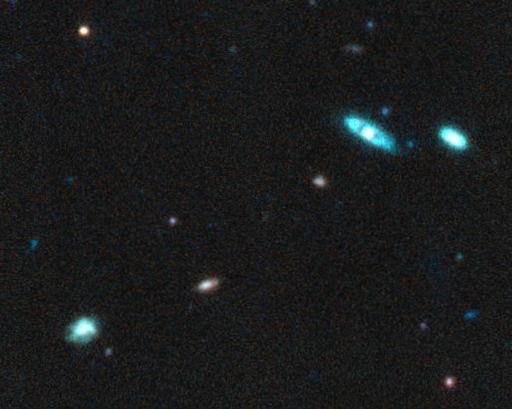 телескоп Уэбб галактики