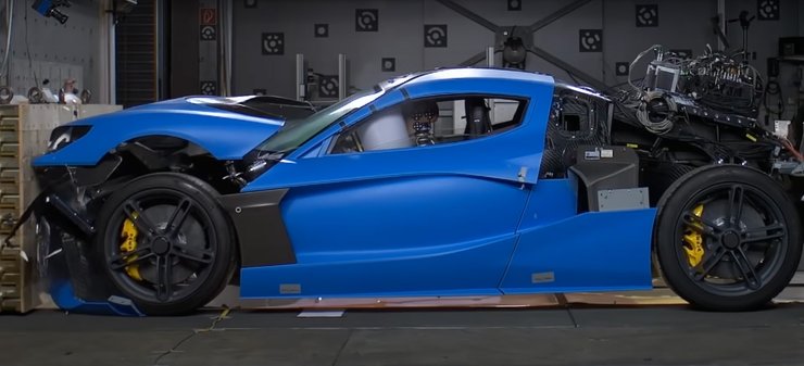 краш-тест Rimac Nevera