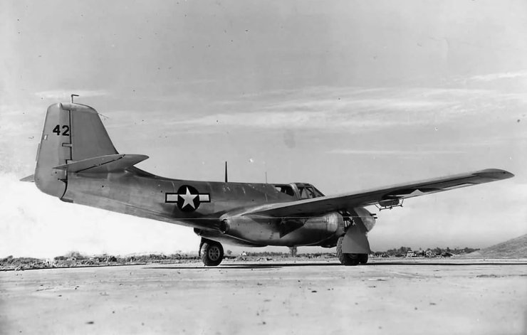 Американский самолет Bell P-59