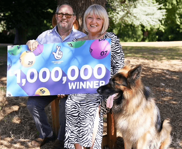выигрыш в лотерею, лотерея, выигрыш 1 млн фунтов