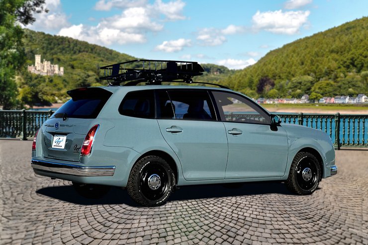 Mitsuoka Ryugi Wagon Adventure, тюнінг Toyota Corolla, універсал Toyota Corolla