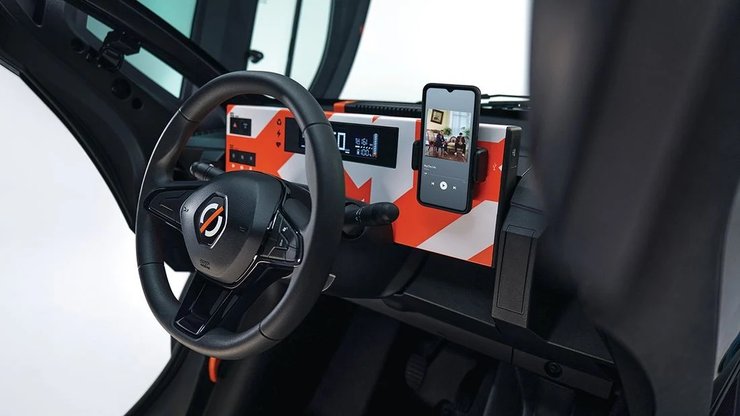 салон Renault Mobilize Duo, новий Renault Mobilize Duo, електромобіль Renault