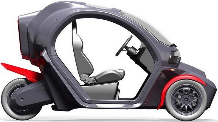 Иж UV-4, авто Калашникова, электромобиль Калашникова, автомобиль Калашникова