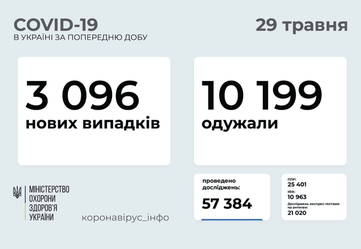 коронавирус, статистика, 29 мая