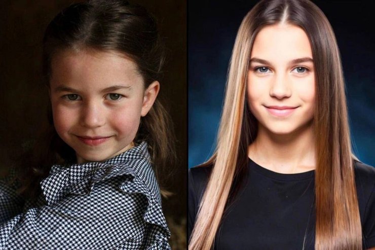 принцесса шарлотта, принц уильям, принц луи