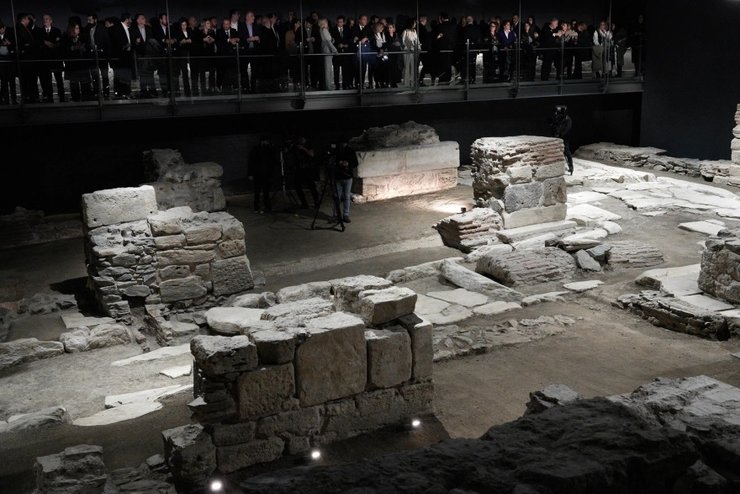 Метро в Салониках, салоники музей, метро в салониках