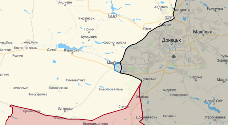 Мар'їнка ЗСУ звільнення деокупація окупанти Генштаб ЗСУ