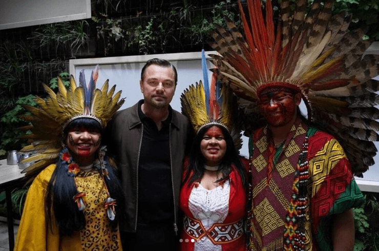 Леонардо Ди Каприо, коренные народы Бразилии