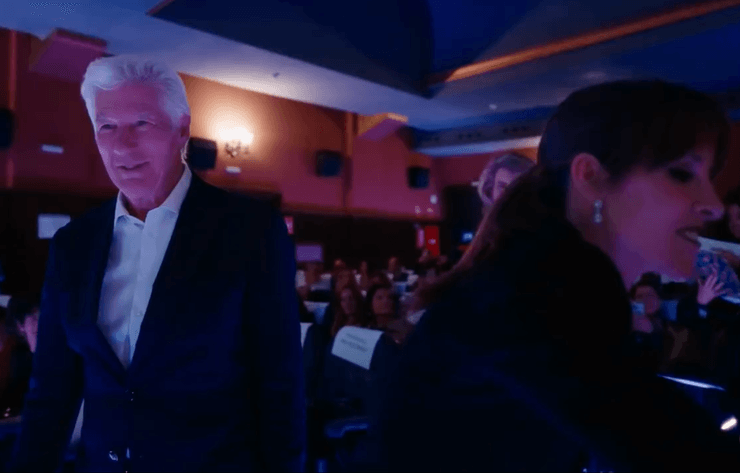 Ричард Гир и Алехандра Сильва