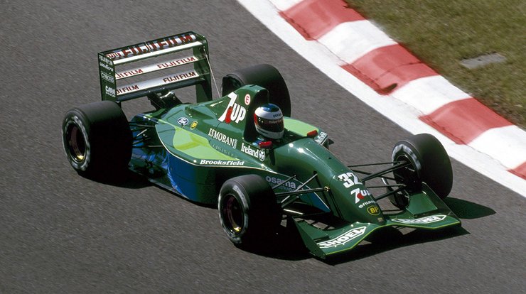 Михаэль Шумахер за рулем Jordan 191