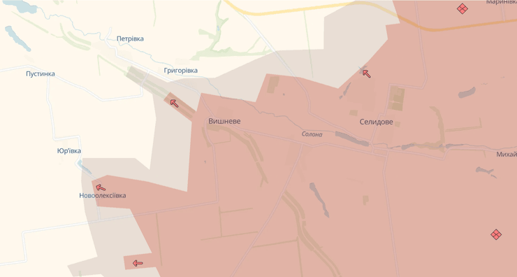 Новоалексеевка на карте