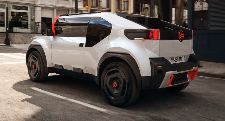 Citroen Oli, новый Citroen Oli, пикап Citroen, электромобиль Citroen, электрокар Citroen