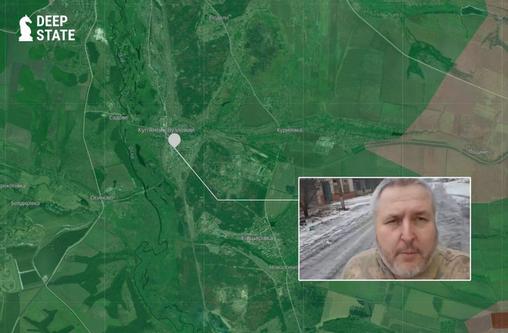 Купянск-Узловой на карте