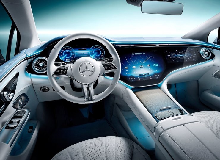 Электромобиль Mercedes-Benz EQE, Mercedes-Benz EQE, Mercedes EQE, электромобиль Mercedes, новый Mercedes-Benz EQE