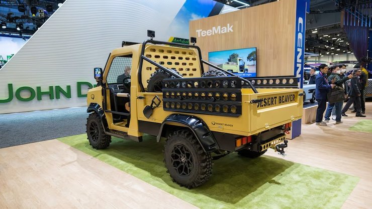 электрический пикап Cenntro TeeMak, электрический пикап, Cenntro TeeMak, электромобиль Cenntro, пикап Cenntro