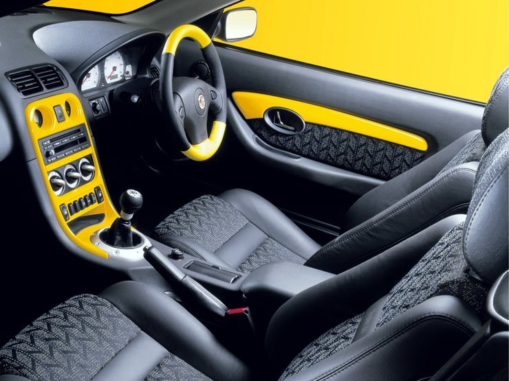 салон mgf, спорткар MG, MG F, кабриолет MG