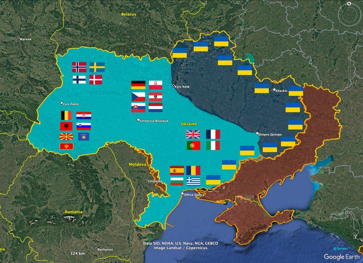 контингенту ЄС в Україні, війська нато в Україні,