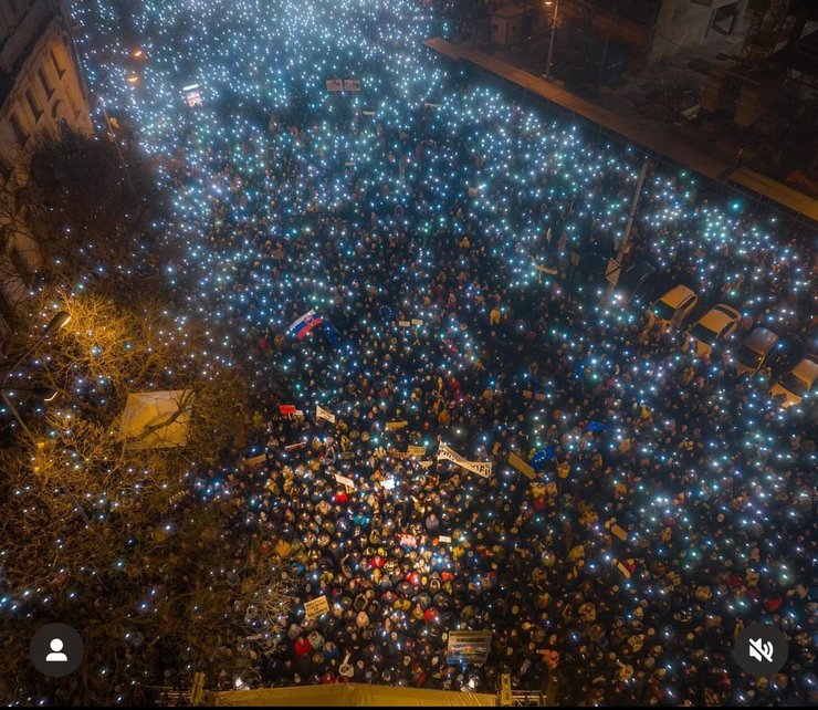 Мітинг у Словаччині