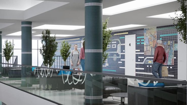 центральный автовокзал, киев, интерьер, фото