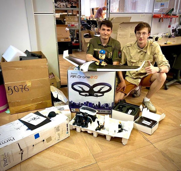 Волонтерская дронарня