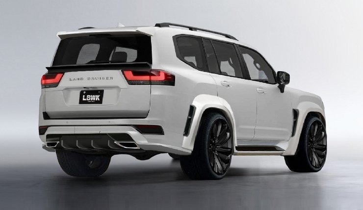 Toyota Land Cruiser Liberty Walk, Toyota Land Cruiser, Toyota Land Cruiser 300, новый Toyota Land Cruiser