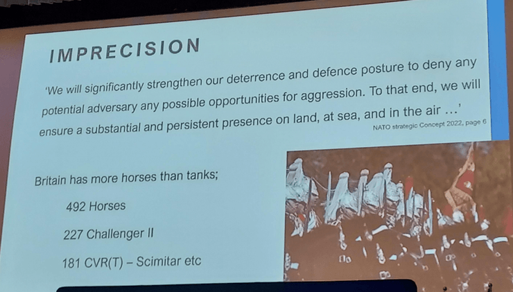 сколько лошадей в армии Британии