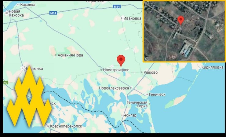 Бронетехника в Херсонской области