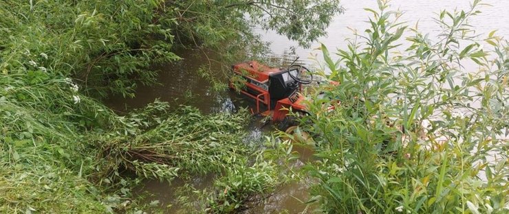 Фото с места происшествия KP PSP Ustrzyki Dolne