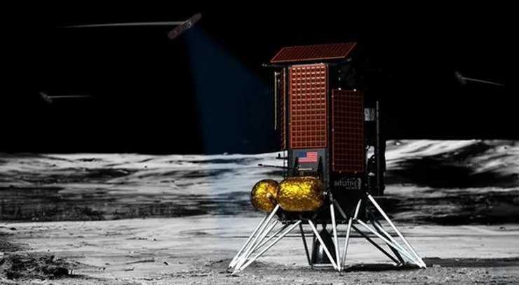 лунный модуль Intuitive Machines