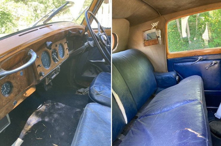 Bentley Mark VI 1949, Bentley Mark VI, капсула времени, ретро Bentley