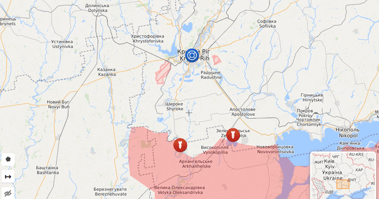 атаки кривого рогу