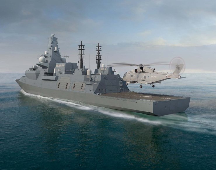 фрегат великобритания