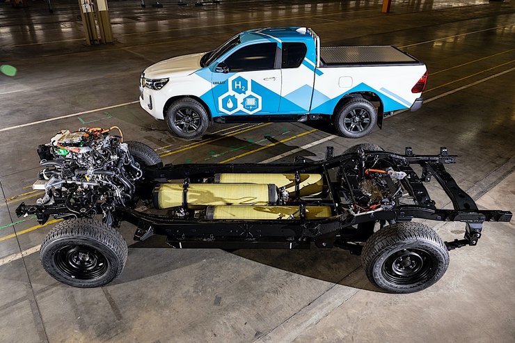 Toyota Hilux на водороде