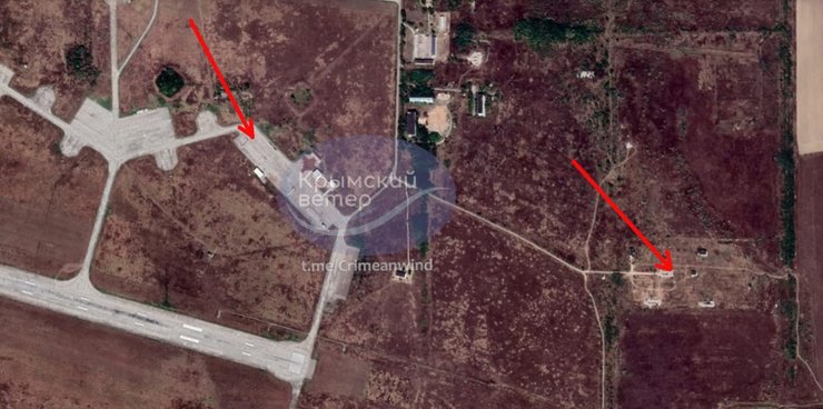 Україна атакувала військовий аеродром в Криму