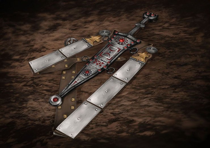 кинжал, Рим